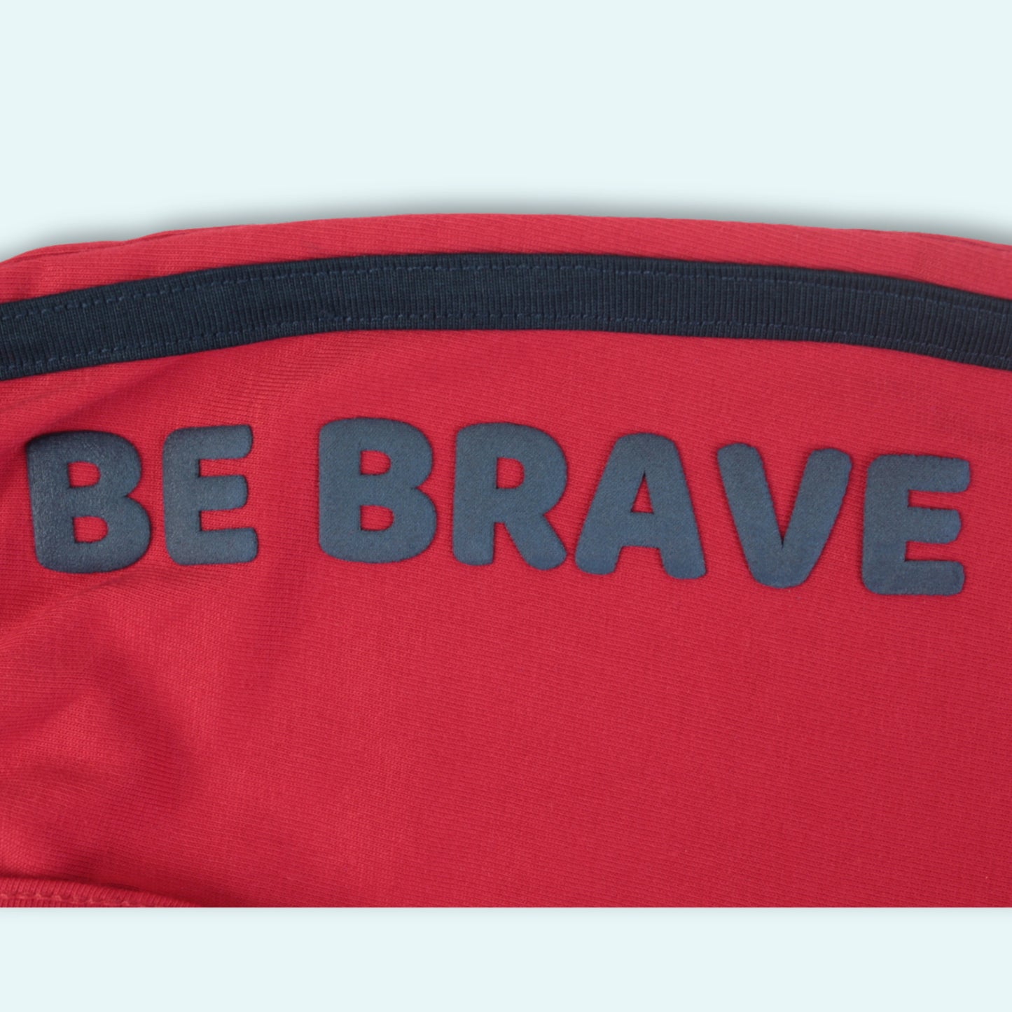 Boys Cotton Joggers with Text Print & Tape Detailing (Set of 2) – Navy, Red | Littleseeds™ Kidswear