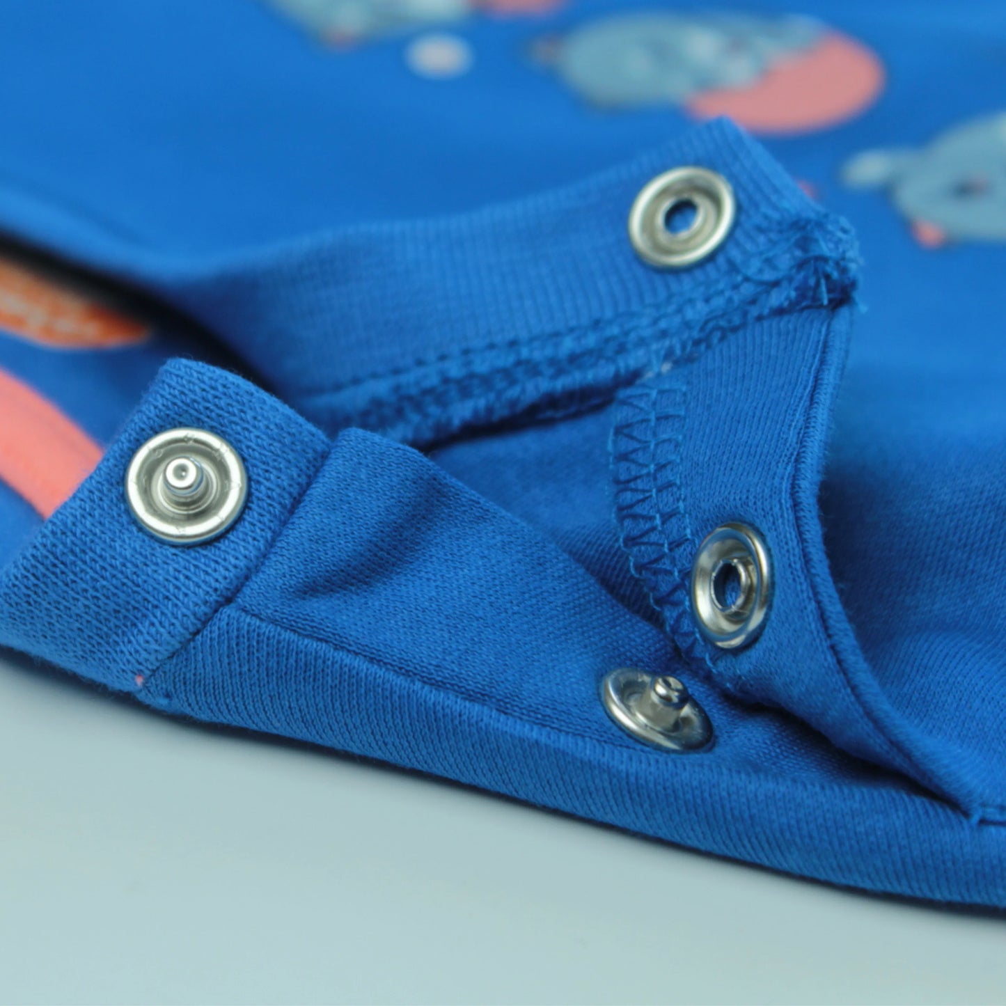 Boys Cotton Half Sleeve T-Shirt with Cat Print – Royal Blue | Littleseeds™ Kidswear