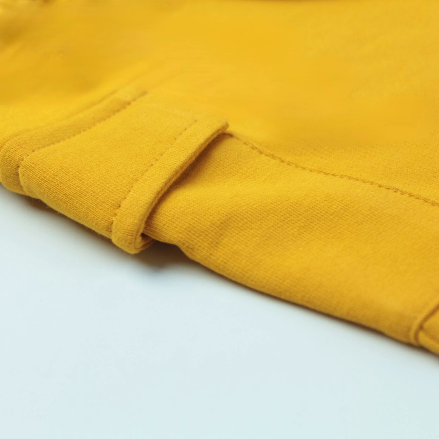 Stylish golden infants shorts for boys – side view highlighting modern fit and premium cotton material