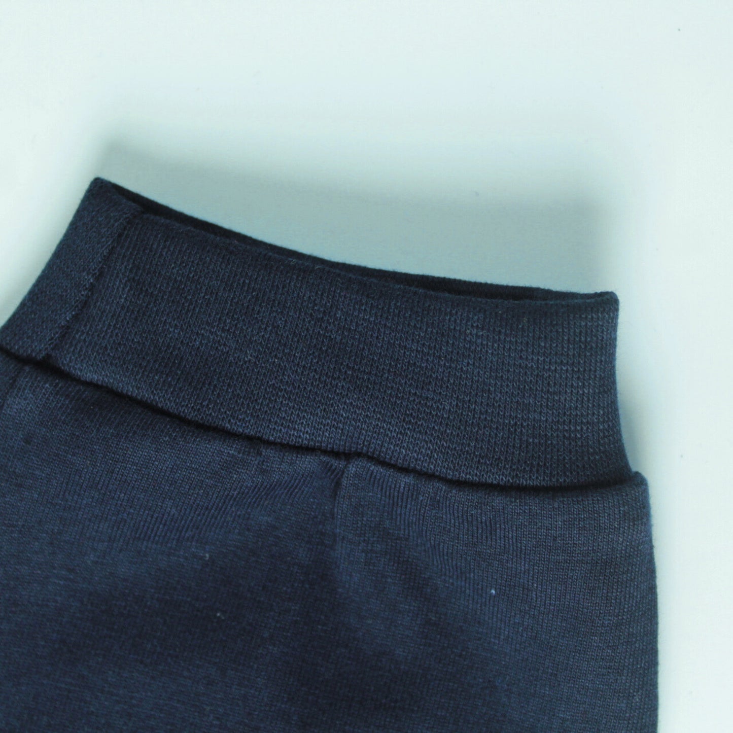 Boys Cotton Joggers with Text Print – Navy Blue | Littleseeds™ Kidswear