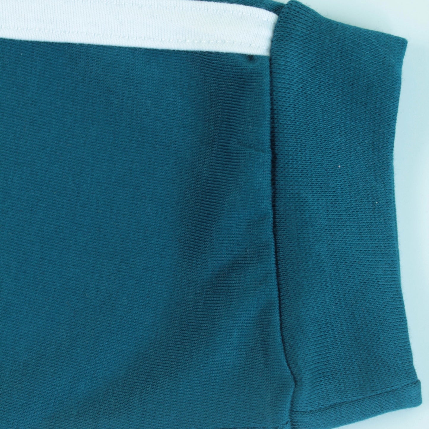 Boys Cotton Joggers with Tape Detailing – Teal Green | Littleseeds™ Kidswear