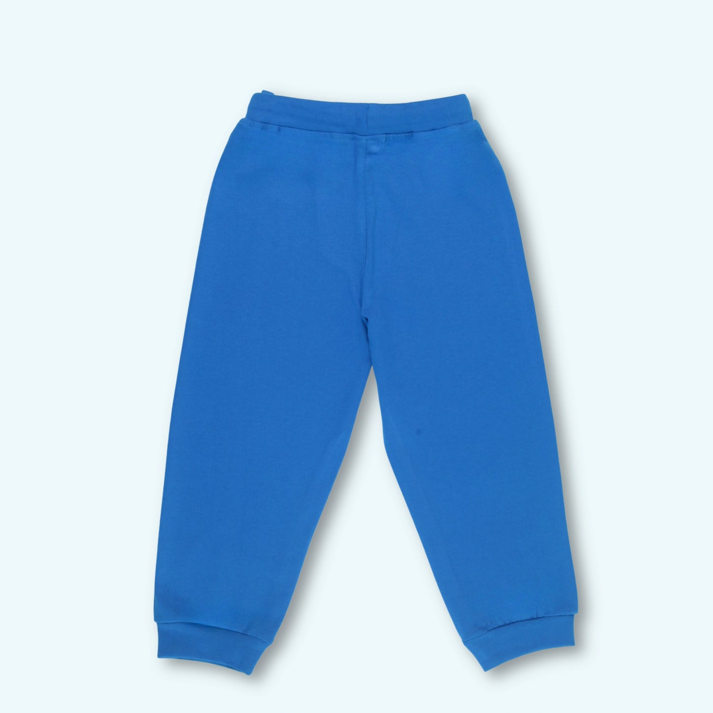 Boys Cotton Joggers with Shark Print – Royal Blue | Littleseeds™ Kidswear