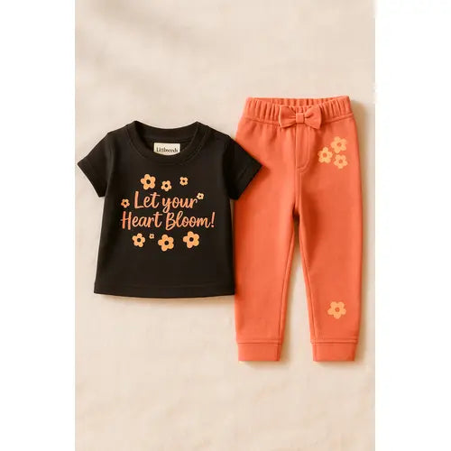 Night Dress for Childrens – Littleseeds Casual Wear Set